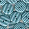 Order  Stripe Button - Turquoise